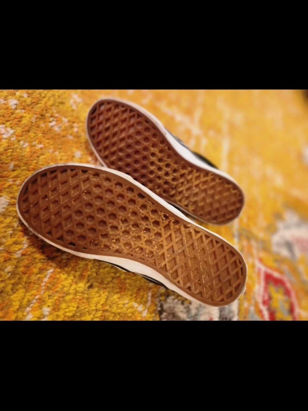 Vans Kids Checkerboard Slip-On Sneakers - Red, Black, White - Picture 9 of 9